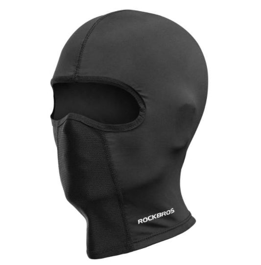 ROCKBROS Balaclava Respirant Moto Bandana UPF50+ 3 Couleur Noir