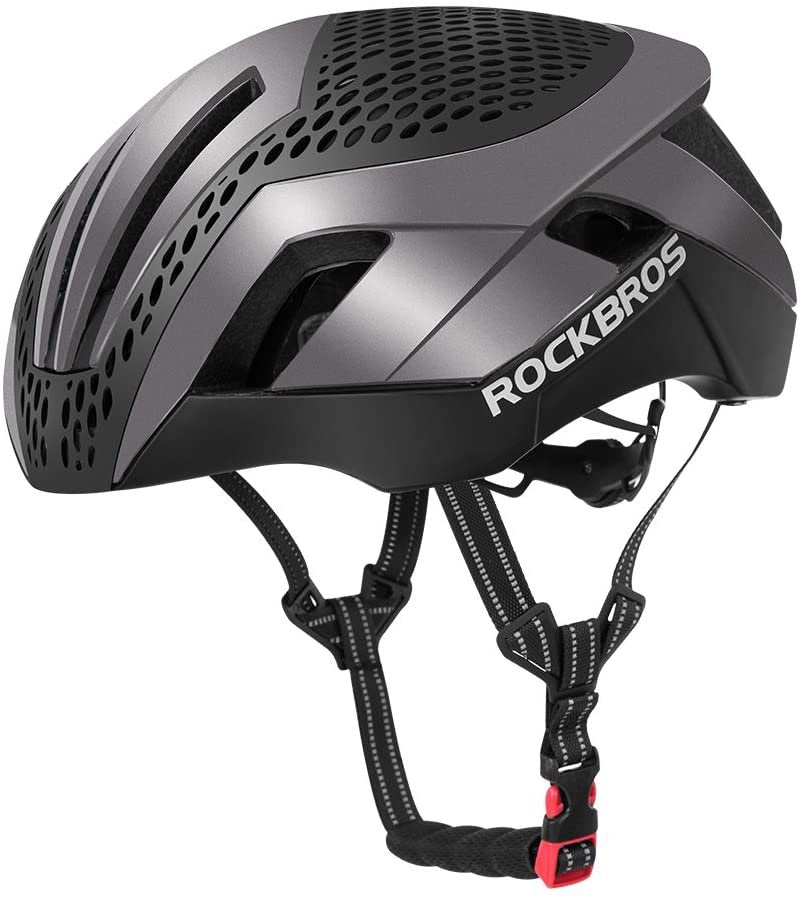 ROCKBROS TT-30 Casque de vélo avec Système de refroidissement flexible bleu