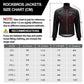 ROCKBROS YPW021 Veste d'hiver hommes coupe-vent imperméable décontracté