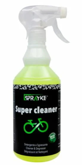 SPRAYKE Super détergent et nettoyant dégraissant pour les vélos à gâchette