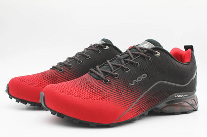 VICO Sneaker Sonic Flyweave Noir-Rouge 36